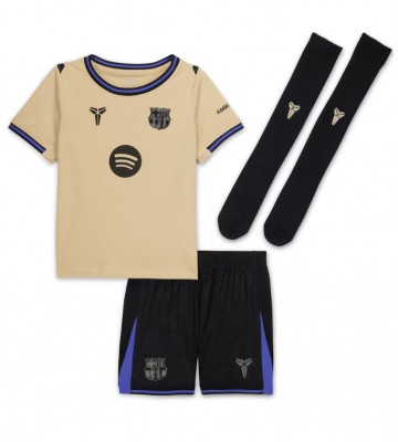 Barcelona Frenkie de Jong #21 Udebanetrøje Børn 2025-26 Kortærmet (+ Korte bukser)